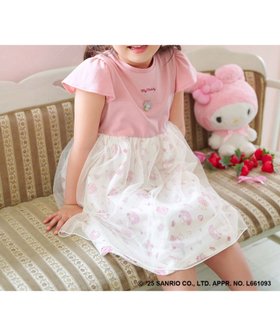 【エニー/ANY / KIDS】の【any FAM ×サンリオキャラクターズ】ネックレス風 ワンピース 人気、トレンドファッション・服の通販 founy(ファニー) ファッション Fashion キッズファッション Fashion for Kids ワンピース Dresses おすすめ Recommended / Our Picks キャラクター Character, Licensed Characters キュロット Culottes, Wide Shorts スパンコール Sequins, Sequin Embellishment スリーブ Sleeve, Long Sleeve / Short Sleeve チャーム Charm, Pendant チュール Tulip, Tulip Motif ネックレス Necklace, Pendant Necklace プリント Print, Printed Pattern ワンポイント One Point, Statement Accent 夏 Summer 楽ちん Easy Fit, Comfortable |ID:prp329100004942780