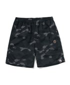 【アベイシングエイプ/A BATHING APE / MEN】のCOLOR CAMO APE HEAD ONE POINT BEACH SHORTS 人気、トレンドファッション・服の通販 founy(ファニー) ファッション Fashion メンズファッション Fashion for Men アウトドア Outdoor Clothing コレクション Collection, Seasonal Line ショーツ Shorts, Short Pants ビーチ Beach, Seaside ワンポイント One Point, Statement Accent 夏 Summer 春 Spring S/S・春夏 SS, Spring/Summer, Warm Season thumbnail BLACK|ID: prp329100004942788 ipo3291000000037099269