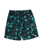 【アベイシングエイプ/A BATHING APE / MEN】のCOLOR CAMO APE HEAD ONE POINT BEACH SHORTS 人気、トレンドファッション・服の通販 founy(ファニー) ファッション Fashion メンズファッション Fashion for Men アウトドア Outdoor Clothing コレクション Collection, Seasonal Line ショーツ Shorts, Short Pants ビーチ Beach, Seaside ワンポイント One Point, Statement Accent 夏 Summer 春 Spring S/S・春夏 SS, Spring/Summer, Warm Season thumbnail GREEN|ID: prp329100004942788 ipo3291000000037099270