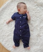 【コムサイズム/COMME CA ISM / KIDS】のロゴ おしりパッチ 半袖ツーウェイオール インディゴ|ID: prp329100004942796 ipo3291000000037099323