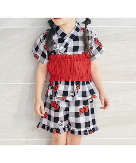 【エフオー オンラインストア/F.O.Online Store / KIDS】の【サンリオキャラクターズ】甚平(帯セット) 人気、トレンドファッション・服の通販 founy(ファニー) ファッション Fashion キッズファッション Fashion for Kids おすすめ Recommended / Our Picks コレクション Collection, Seasonal Line 夏 Summer |ID:prp329100004942799