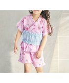 【エフオー オンラインストア/F.O.Online Store / KIDS】の【サンリオキャラクターズ】甚平(帯セット) 人気、トレンドファッション・服の通販 founy(ファニー) ファッション Fashion キッズファッション Fashion for Kids おすすめ Recommended / Our Picks コレクション Collection, Seasonal Line 夏 Summer thumbnail 花柄|ID: prp329100004942799 ipo3291000000037099340