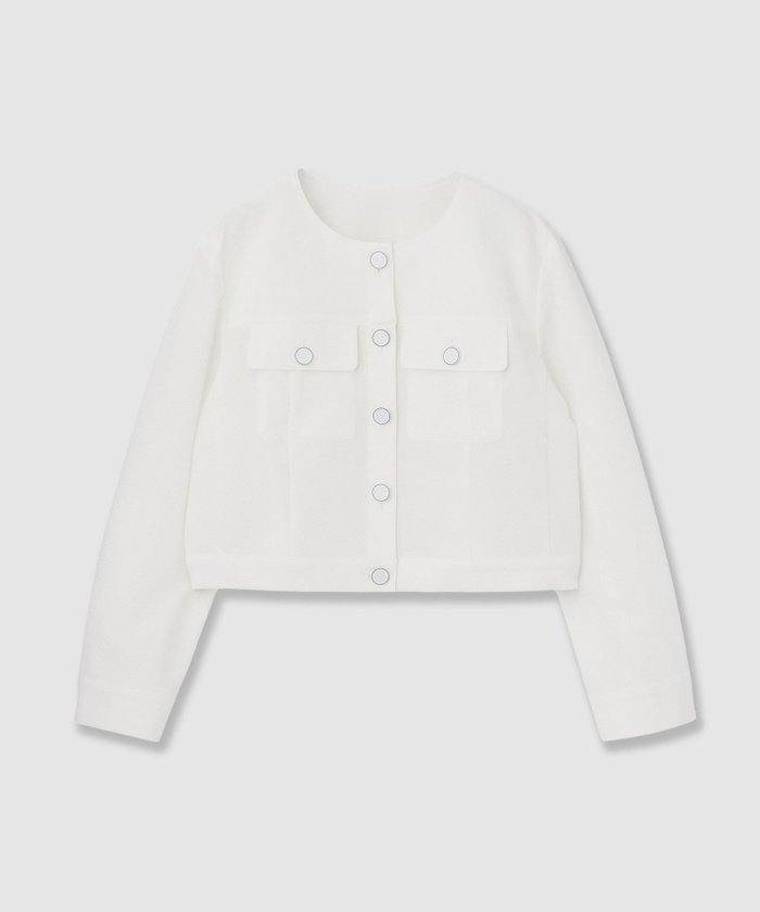 【アナイ/ANAYI】のサッカーストレッチクロップドブルゾン インテリア・キッズ・メンズ・レディースファッション・服の通販 founy(ファニー) https://founy.com/ ファッション Fashion レディースファッション Fashion for Women アウター Coat / Outerwear Collection ブルゾンジャケット・スポーティアウター Blouson Jackets サッカー Seersucker, Summer Fabric ストレッチ Stretch, Stretchy Fabric スマート Smart, Elegant 再入荷 Restock / Back in Stock |ID: prp329100004942800 ipo3291000000037099349