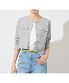 【アナイ/ANAYI】のサッカーストレッチクロップドブルゾン 人気、トレンドファッション・服の通販 founy(ファニー) ファッション Fashion レディースファッション Fashion for Women アウター Coat / Outerwear Collection ブルゾンジャケット・スポーティアウター Blouson Jackets サッカー Seersucker, Summer Fabric ストレッチ Stretch, Stretchy Fabric スマート Smart, Elegant 再入荷 Restock / Back in Stock thumbnail grey|ID: prp329100004942800 ipo3291000000037099352