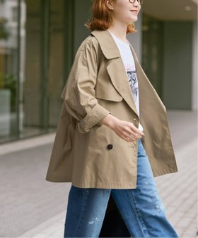 【スピック&スパン/Spick & Span】の《WEB限定 / 追加3》C/Pミドル丈トレンチコート 人気、トレンドファッション・服の通販 founy(ファニー) ファッション Fashion レディースファッション Fashion for Women アウター Coat / Outerwear Collection コート・ロングコート・ピーコート Long Coats, Peacoats & More トレンチコート / 春秋の定番アウター Trench Coats ショート Short, Short Length シンプル Simple, Minimal ストレッチ Stretch, Stretchy Fabric スリーブ Sleeve, Long Sleeve / Short Sleeve トレンチ Trench, Trench Coat バランス Balance, Style Balance ミドル Middle Length, Mid Height 再入荷 Restock / Back in Stock |ID:prp329100004942805