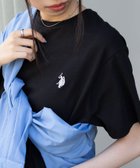 【セットアップセブン/SETUP7】のU.S. POLO ASSN./【別注】ワンポイントポニー半袖Tシャツ ユニセックス ポロ 人気、トレンドファッション・服の通販 founy(ファニー) ファッション Fashion レディースファッション Fashion for Women トップス・カットソー Cut & Sew Tops シャツ・ブラウス・オフィスカジュアル Elegant Blouses & Button-Ups ロングTシャツ・Tシャツ Longline T-Shirts & Tees 厚底 Platform Shoes カーゴパンツ Cargo Pants, Utility Pants スニーカー Sneakers, Trainers スポーツ Sports, Activewear ダウン Down, Puffer デニム Denim, Jeans Material トレンド Trend, Trending Now 定番 Standard, Basic Item 人気 Popular, Best Seller ベーシック Basic, Essential 別注 Limited Edition, Custom Order 半袖 Short Sleeve, Half Sleeve ムートン Shearling, Mouton ワイド Wide, Wide Fit ワンポイント One Point, Statement Accent 再入荷 Restock / Back in Stock 夏 Summer thumbnail BLK|ID: prp329100004942818 ipo3291000000037099478