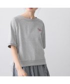 【デッサン/Dessin】の【洗える】ミニ裏毛刺繍ロゴプルオーバー ライトグレー|ID: prp329100004942827 ipo3291000000037099545