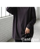 【アンティカ/antiqua】のantiqua アンティカ バスク ロンT レディース 無地 長袖 綿100 ZA-00114 16 アッシュグレー|ID: prp329100004942830 ipo3291000000037099564