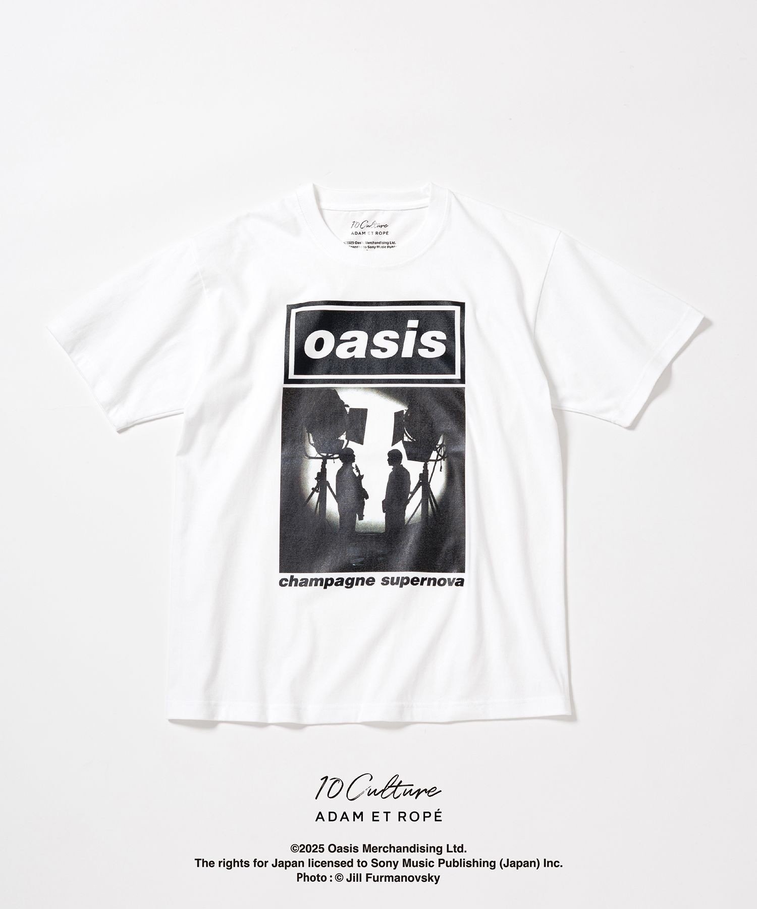 【アダム エ ロペ/ADAM ET ROPE'】の【oasis 10Culture / ADAM ET ROPE 】Artwork design TSH インテリア・キッズ・メンズ・レディースファッション・服の通販 founy(ファニー) 　ファッション　Fashion　レディースファッション　Fashion for Women　ジャケット　Jacket, Outerwear　フランス　France, French　プリント　Print, Printed Pattern　ワーク　Workwear, Utility Style　おすすめ　Recommended / Our Picks　2025年　2025　2025春夏・S/S　Spring/Summer 2025 SS25　ブラック系(03)|ID: prp329100004942833 ipo3291000000037099582