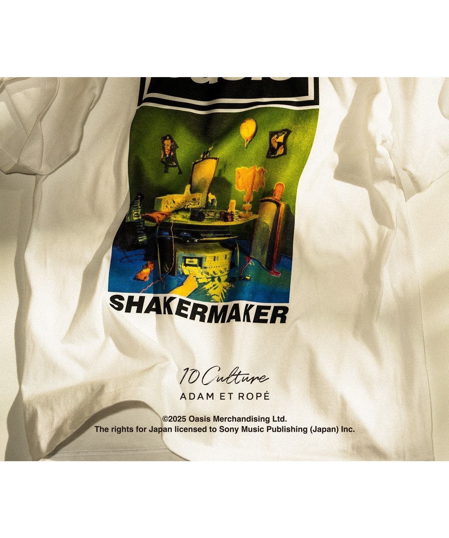 【アダム エ ロペ/ADAM ET ROPE'】の【oasis 10Culture / ADAM ET ROPE 】Artwork design TSH インテリア・キッズ・メンズ・レディースファッション・服の通販 founy(ファニー) 　ファッション　Fashion　レディースファッション　Fashion for Women　ジャケット　Jacket, Outerwear　フランス　France, French　プリント　Print, Printed Pattern　ワーク　Workwear, Utility Style　おすすめ　Recommended / Our Picks　2025年　2025　2025春夏・S/S　Spring/Summer 2025 SS25　グリーン系(35)|ID: prp329100004942833 ipo3291000000037099588