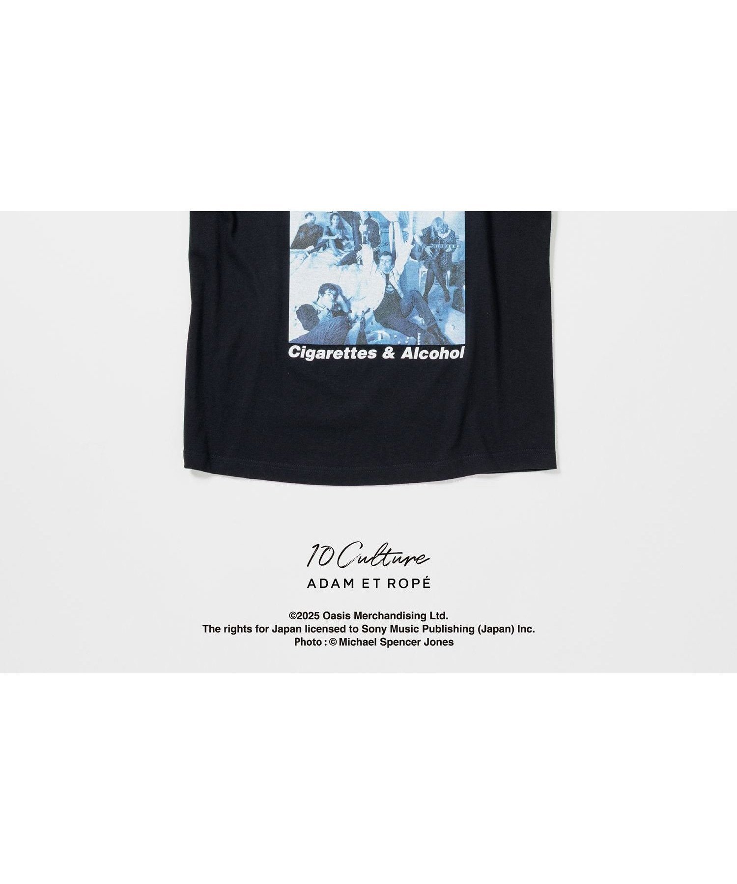 【アダム エ ロペ/ADAM ET ROPE'】の【oasis 10Culture / ADAM ET ROPE 】Artwork design TSH インテリア・キッズ・メンズ・レディースファッション・服の通販 founy(ファニー) 　ファッション　Fashion　レディースファッション　Fashion for Women　ジャケット　Jacket, Outerwear　フランス　France, French　プリント　Print, Printed Pattern　ワーク　Workwear, Utility Style　おすすめ　Recommended / Our Picks　2025年　2025　2025春夏・S/S　Spring/Summer 2025 SS25　ブルー系(45)|ID: prp329100004942833 ipo3291000000037099590