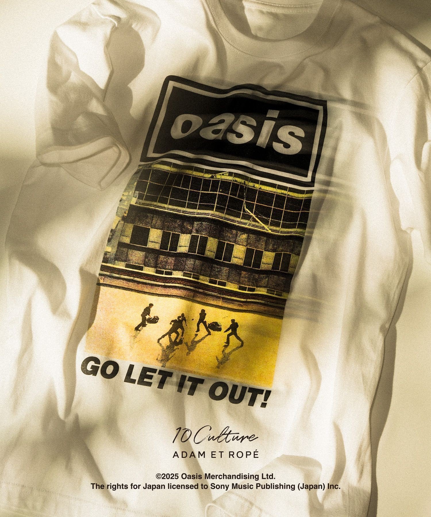 【アダム エ ロペ/ADAM ET ROPE'】の【oasis 10Culture / ADAM ET ROPE 】Artwork design TSH インテリア・キッズ・メンズ・レディースファッション・服の通販 founy(ファニー) 　ファッション　Fashion　レディースファッション　Fashion for Women　ジャケット　Jacket, Outerwear　フランス　France, French　プリント　Print, Printed Pattern　ワーク　Workwear, Utility Style　おすすめ　Recommended / Our Picks　2025年　2025　2025春夏・S/S　Spring/Summer 2025 SS25　レンガ系(77)|ID: prp329100004942833 ipo3291000000037099593