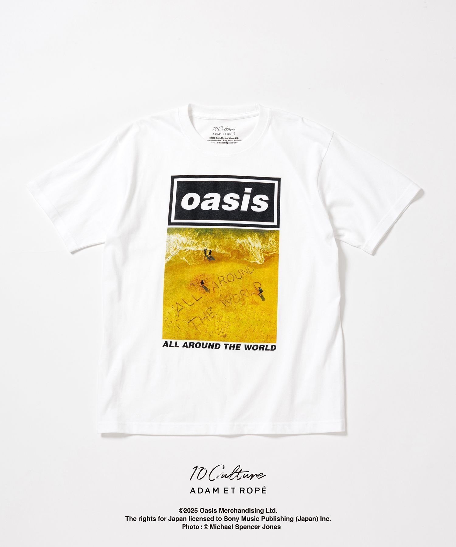 【アダム エ ロペ/ADAM ET ROPE'】の【oasis 10Culture / ADAM ET ROPE 】Artwork design TSH インテリア・キッズ・メンズ・レディースファッション・服の通販 founy(ファニー) 　ファッション　Fashion　レディースファッション　Fashion for Women　ジャケット　Jacket, Outerwear　フランス　France, French　プリント　Print, Printed Pattern　ワーク　Workwear, Utility Style　おすすめ　Recommended / Our Picks　2025年　2025　2025春夏・S/S　Spring/Summer 2025 SS25　イエロー系(82)|ID: prp329100004942833 ipo3291000000037099595