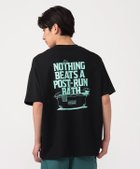 【ステップス/STEPS】のCHUMS/CHUMS/COTTON DRY Post-Run Bath Pocket T 人気、トレンドファッション・服の通販 founy(ファニー) ファッション Fashion レディースファッション Fashion for Women ショート Short, Short Length スリーブ Sleeve, Long Sleeve / Short Sleeve プリント Print, Printed Pattern thumbnail BLACK|ID: prp329100004942834 ipo3291000000037099608