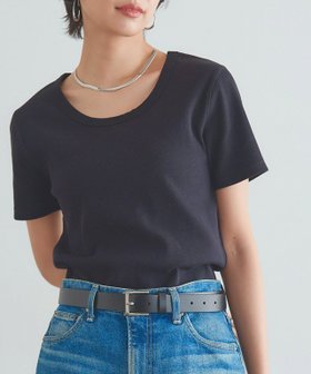 【ピエロ/Pierrot】の【Akaneさんコラボアイテム】 RASW テレコリブTシャツ 人気、トレンドファッション・服の通販 founy(ファニー) ファッション Fashion レディースファッション Fashion for Women トップス・カットソー Cut & Sew Tops シャツ・ブラウス・オフィスカジュアル Elegant Blouses & Button-Ups ロングTシャツ・Tシャツ Longline T-Shirts & Tees インナー Innerwear シンプル Simple, Minimal テレコ Ribbed, Rib Stitch デコルテ Décolleté, Neckline バランス Balance, Style Balance フィット Fit, Slim Fit |ID:prp329100004942837