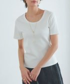 【ピエロ/Pierrot】の【Akaneさんコラボアイテム】 RASW テレコリブTシャツ 人気、トレンドファッション・服の通販 founy(ファニー) ファッション Fashion レディースファッション Fashion for Women トップス・カットソー Cut & Sew Tops シャツ・ブラウス・オフィスカジュアル Elegant Blouses & Button-Ups ロングTシャツ・Tシャツ Longline T-Shirts & Tees インナー Innerwear シンプル Simple, Minimal テレコ Ribbed, Rib Stitch デコルテ Décolleté, Neckline バランス Balance, Style Balance フィット Fit, Slim Fit thumbnail オフホワイト|ID: prp329100004942837 ipo3291000000037099623
