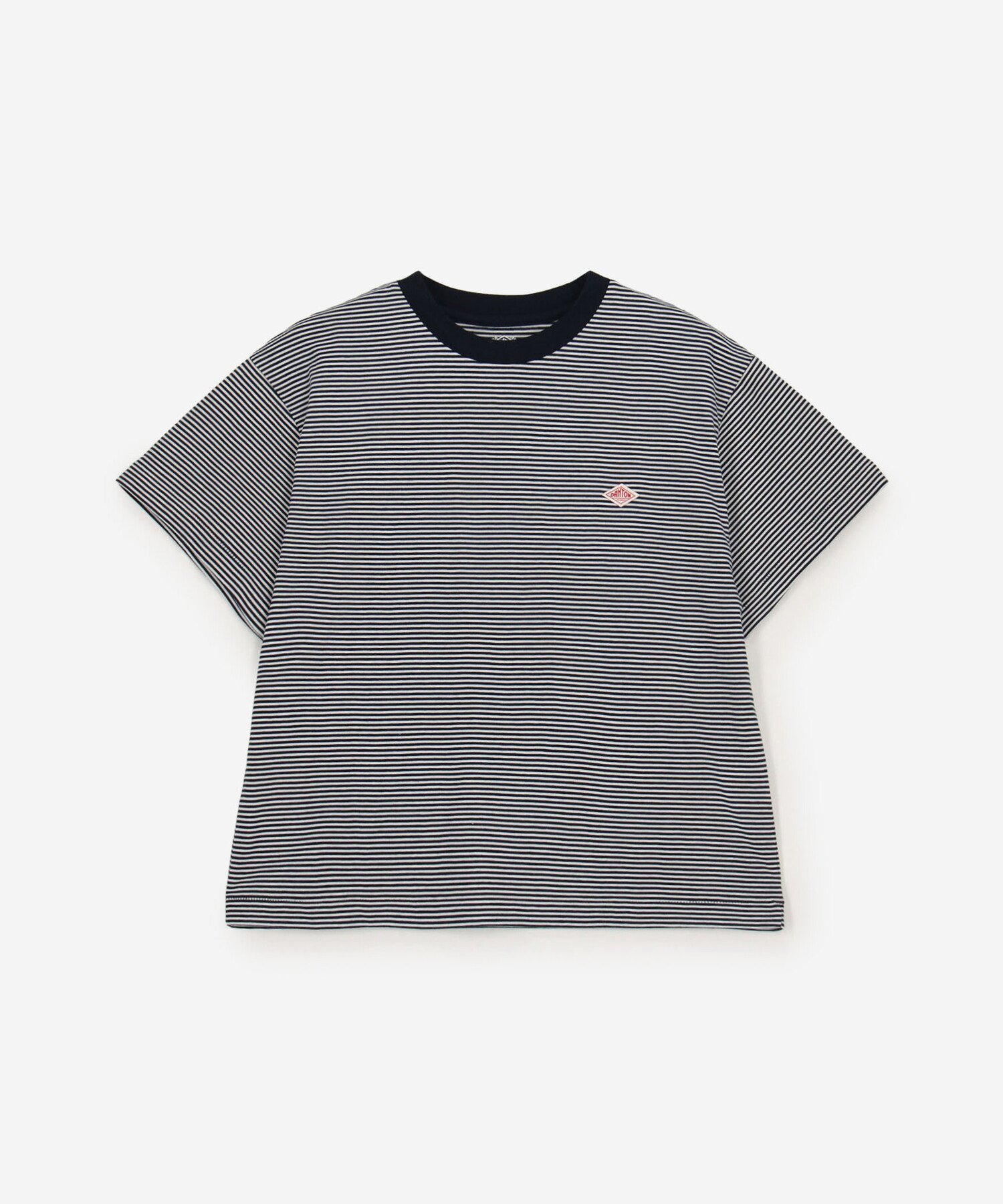 【ビショップ/Bshop】のクルーネック Tシャツ STRIPE WOMEN インテリア・キッズ・メンズ・レディースファッション・服の通販 founy(ファニー) 　ファッション　Fashion　レディースファッション　Fashion for Women　トップス・カットソー　Cut & Sew Tops　シャツ・ブラウス・オフィスカジュアル　Elegant Blouses & Button-Ups　ロングTシャツ・Tシャツ　Longline T-Shirts & Tees　ショート　Short, Short Length　なめらか　Smooth, Silky Texture　フランス　France, French　半袖　Short Sleeve, Half Sleeve　ワーク　Workwear, Utility Style　NAVY系1|ID: prp329100004942841 ipo3291000000037099641