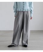 【ローリーズファーム/LOWRYS FARM】のイージーワイドコクーンパンツ 人気、トレンドファッション・服の通販 founy(ファニー) ファッション Fashion レディースファッション Fashion for Women パンツ Pants & Trousers おすすめ Recommended / Our Picks なめらか Smooth, Silky Texture ギャザー Gathered, Ruffled コクーン Cocoon, Cocoon Silhouette コンパクト Compact, Small Size ショート Short, Short Length バランス Balance, Style Balance リラックス Relax, Relaxed Fit thumbnail NEWグレーストライプ|ID: prp329100004942857 ipo3291000000037099718