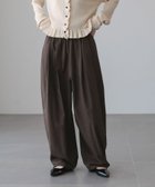 【ローリーズファーム/LOWRYS FARM】のイージーワイドコクーンパンツ 人気、トレンドファッション・服の通販 founy(ファニー) ファッション Fashion レディースファッション Fashion for Women パンツ Pants & Trousers おすすめ Recommended / Our Picks なめらか Smooth, Silky Texture ギャザー Gathered, Ruffled コクーン Cocoon, Cocoon Silhouette コンパクト Compact, Small Size ショート Short, Short Length バランス Balance, Style Balance リラックス Relax, Relaxed Fit thumbnail NEWブラウンストライプ|ID: prp329100004942857 ipo3291000000037099719