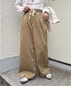 【チャオパニックティピー/CIAOPANIC TYPY】の【累計6万枚/9色5サイズ展開】スタイルアップ柔らかワイドイージーパンツ 人気、トレンドファッション・服の通販 founy(ファニー) ファッション Fashion レディースファッション Fashion for Women パンツ Pants & Trousers シアー Sheer, See-Through タンク Tank Top, Sleeveless Top 楽ちん Easy Fit, Comfortable ワイド Wide, Wide Fit おすすめ Recommended / Our Picks thumbnail ベージュ|ID: prp329100004942858 ipo3291000000037099728