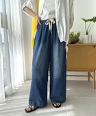 【チャオパニックティピー/CIAOPANIC TYPY】の【累計6万枚/9色5サイズ展開】スタイルアップ柔らかワイドイージーパンツ 人気、トレンドファッション・服の通販 founy(ファニー) ファッション Fashion レディースファッション Fashion for Women パンツ Pants & Trousers シアー Sheer, See-Through タンク Tank Top, Sleeveless Top 楽ちん Easy Fit, Comfortable ワイド Wide, Wide Fit おすすめ Recommended / Our Picks thumbnail ブルー|ID: prp329100004942858 ipo3291000000037099729