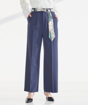 【アンデミュウ/Andemiu】のスカーフストレートパンツ 人気、トレンドファッション・服の通販 founy(ファニー) ファッション Fashion レディースファッション Fashion for Women パンツ Pants & Trousers シンプル Simple, Minimal スカーフ Scarf, Neckwear ストレート Straight, Straight Cut ワイド Wide, Wide Fit 夏 Summer 春 Spring S/S・春夏 SS, Spring/Summer, Warm Season |ID:prp329100004942860