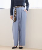【アンデミュウ/Andemiu】のスカーフストレートパンツ クスミブルー|ID: prp329100004942860 ipo3291000000037099743