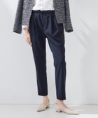 【インディヴィ/INDIVI】の【褒められパンツ/高ストレッチ】タックテーパードパンツ 人気、トレンドファッション・服の通販 founy(ファニー) ファッション Fashion レディースファッション Fashion for Women パンツ Pants & Trousers ジャケット Jacket, Outerwear スキニー Skinny, Slim Fit ストレッチ Stretch, Stretchy Fabric スマート Smart, Elegant 人気 Popular, Best Seller バランス Balance, Style Balance ポケット Pocket, Pocket Detail ビジネス 仕事 通勤 Business / Work / Commuting thumbnail ネイビー|ID: prp329100004942862 ipo3291000000037099755