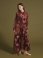 【ヴァン/Vin】のフラワープリントフレアワンピース 人気、トレンドファッション・服の通販 founy(ファニー) ファッション Fashion レディースファッション Fashion for Women ワンピース Dresses おすすめ Recommended / Our Picks リボン Ribbon, Bow 羽織 Haori, Light Jacket thumbnail ワインレッド|ID: prp329100004942864 ipo3291000000037099761