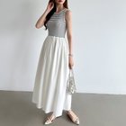 【ココモモ/COCOMOMO】のドッキングワンピース 夏ワンピース 選べるデザイン ワンピース レディース ノースリーブ・ホワイトボーダー|ID: prp329100004942868 ipo3291000000037099780