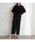 【プールヴー/PourVous】のペタルテクスチャーオールインワンドレス 結婚式 パンツドレス 人気、トレンドファッション・服の通販 founy(ファニー) ファッション Fashion レディースファッション Fashion for Women パンツ Pants & Trousers デコルテ Décolleté, Neckline ドレス Dress, One-Piece ボトム Bottoms, Lower Wear ワイド Wide, Wide Fit おすすめ Recommended / Our Picks エレガント 上品 Elegant セレモニー Ceremony 結婚式 Wedding 二次会 After Party thumbnail ブラック|ID: prp329100004942870 ipo3291000000037099790