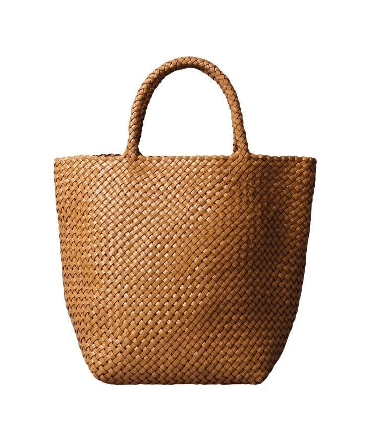 【ヒロフ/HIROFU】の【ブレッツァバッファロー】レザーメッシュトートバッグ M 本革 ステッチ(商品番号 P25-30413) インテリア・キッズ・メンズ・レディースファッション・服の通販 founy(ファニー) 　ファッション　Fashion　レディースファッション　Fashion for Women　バッグ　Bags　スタイリッシュ　Stylish, Fashionable　スマート　Smart, Elegant　ハンド　Hand, Handmade　ボックス　Boxy, Box Shape　ポケット　Pocket, Pocket Detail　メッシュ　Mesh, Net Fabric　おすすめ　Recommended / Our Picks　夏　Summer　ワッフル|ID: prp329100004942875 ipo3291000000037099805