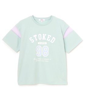 【ナルミヤ オンライン/NARUMIYA ONELINE / KIDS】の袖チュール切替ナンバリング半袖Tシャツ 人気、トレンドファッション・服の通販 founy(ファニー) ファッション Fashion キッズファッション Fashion for Kids ガーリー Girly, Feminine Style スマート Smart, Elegant チュール Tulip, Tulip Motif プリント Print, Printed Pattern ベーシック Basic, Essential ポケット Pocket, Pocket Detail ミニスカート Mini Skirt, Short Skirt 入学式 Entrance Ceremony 切替 Switching, Contrast Panel 半袖 Short Sleeve, Half Sleeve |ID:prp329100004943079