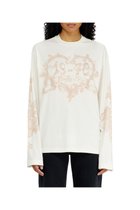 【ディーゼル/DIESEL】のウィメンズ 長袖Tシャツ T-HILARY-LS-AA1 人気、トレンドファッション・服の通販 founy(ファニー) ファッション Fashion レディースファッション Fashion for Women トップス・カットソー Cut & Sew Tops シャツ・ブラウス・オフィスカジュアル Elegant Blouses & Button-Ups ロングTシャツ・Tシャツ Longline T-Shirts & Tees フィット Fit, Slim Fit フロント Front, Front Design プリント Print, Printed Pattern リラックス Relax, Relaxed Fit 長袖 Long Sleeve, Full Sleeve thumbnail ホワイト|ID: prp329100004943084 ipo3291000000037102796