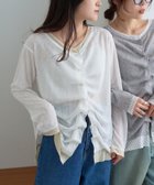 【チャオパニックティピー/CIAOPANIC TYPY】の【新色登場】フロントタックレイヤードライクメランジリブカーデ 人気、トレンドファッション・服の通販 founy(ファニー) ファッション Fashion レディースファッション Fashion for Women スラックス Slacks, Dress Pants スリット Slit, Slit Detail デニム Denim, Jeans Material バランス Balance, Style Balance フロント Front, Front Design ロング Long, Long-Length おすすめ Recommended / Our Picks thumbnail ホワイト|ID: prp329100004943088 ipo3291000000037102860