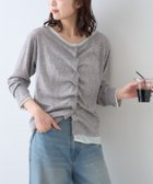 【チャオパニックティピー/CIAOPANIC TYPY】の【新色登場】フロントタックレイヤードライクメランジリブカーデ 人気、トレンドファッション・服の通販 founy(ファニー) ファッション Fashion レディースファッション Fashion for Women スラックス Slacks, Dress Pants スリット Slit, Slit Detail デニム Denim, Jeans Material バランス Balance, Style Balance フロント Front, Front Design ロング Long, Long-Length おすすめ Recommended / Our Picks thumbnail グレー|ID: prp329100004943088 ipo3291000000037102864