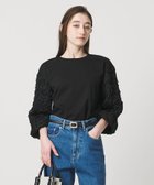 【ユナイテッドアローズ/UNITED ARROWS】のエンブロイダリーフラワー ショルダーコンビ カットソー 人気、トレンドファッション・服の通販 founy(ファニー) ファッション Fashion レディースファッション Fashion for Women トップス・カットソー Cut & Sew Tops カットソー・ベーシックTシャツ Cut-and-Sewn Tops / Stretch Tees & Basics インナー Innerwear オーガンジー Organza Fabric カットソー Cut and Sewn Top コンパクト Compact, Small Size コンビ Combo, Combination Style ショルダー Shoulder, Shoulder Strap バイアス Bias, Diagonal Cut ベスト Vest, Waistcoat ワイド Wide, Wide Fit おすすめ Recommended / Our Picks エレガント 上品 Elegant thumbnail BLACK|ID: prp329100004943090 ipo3291000000037102886