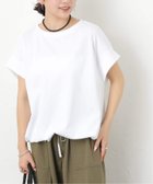 【ジャーナルスタンダード レリューム/JOURNAL STANDARD relume】のコットンドロップショルダー ドロストT 人気、トレンドファッション・服の通販 founy(ファニー) ファッション Fashion レディースファッション Fashion for Women 2026年 2026 2026春夏・S/S Spring/Summer 2026 SS26 スリーブ Sleeve, Long Sleeve / Short Sleeve ドローストリング Drawstring, Pull Cord フレンチ French, French Style ボトム Bottoms, Lower Wear thumbnail ホワイト|ID: prp329100004943095 ipo3291000000037102944