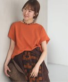 【ジャーナルスタンダード レリューム/JOURNAL STANDARD relume】のコットンドロップショルダー ドロストT 人気、トレンドファッション・服の通販 founy(ファニー) ファッション Fashion レディースファッション Fashion for Women 2026年 2026 2026春夏・S/S Spring/Summer 2026 SS26 スリーブ Sleeve, Long Sleeve / Short Sleeve ドローストリング Drawstring, Pull Cord フレンチ French, French Style ボトム Bottoms, Lower Wear thumbnail オレンジ|ID: prp329100004943095 ipo3291000000037102948