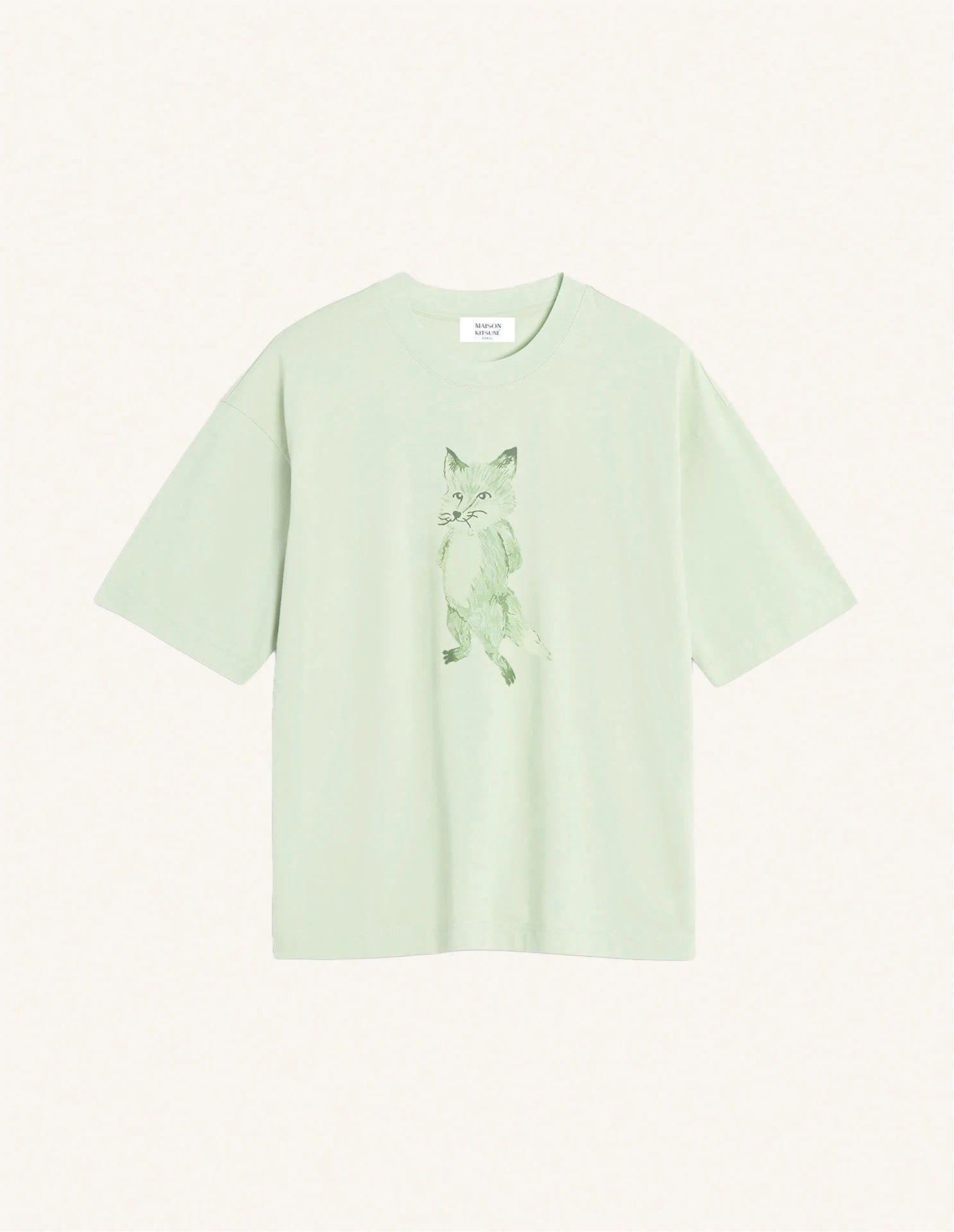 【メゾンキツネ アーカイブス/MAISON KITSUNE ARCHIVES】の【公式】Maison Kitsune LADY FOX BOXY TEE-SHIRT 人気、トレンドファッション・服の通販 founy(ファニー) 　ファッション　Fashion　レディースファッション　Fashion for Women　トップス・カットソー　Cut & Sew Tops　シャツ・ブラウス・オフィスカジュアル　Elegant Blouses & Button-Ups　フロント　Front, Front Design　プリント　Print, Printed Pattern　半袖　Short Sleeve, Half Sleeve　 other-1|ID: prp329100004943097 ipo3291000000037102957