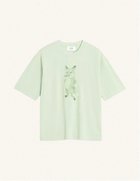 【メゾンキツネ アーカイブス/MAISON KITSUNE ARCHIVES】の【公式】Maison Kitsune LADY FOX BOXY TEE-SHIRT LAUREL GREEN|ID: prp329100004943097 ipo3291000000037102959