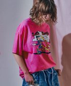 【アールエヌエー/RNA】のM2692 PINK MOTEL テディボーイプリントTEE 人気、トレンドファッション・服の通販 founy(ファニー) ファッション Fashion レディースファッション Fashion for Women イラスト Illustration ヴィンテージ Vintage Style 洗える Machine Washable キャラクター Character, Licensed Characters コレクション Collection, Seasonal Line 今季 This Season, Current Season 人気 Popular, Best Seller フロント Front, Front Design プリント Print, Printed Pattern モノトーン Monotone, Black and White リアル Real, Realistic ロンドン London Style, British Inspired 日本製 Made In Japan thumbnail ピンク|ID: prp329100004943098 ipo3291000000037102968