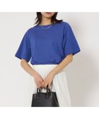 【ユナイテッドアローズ/UNITED ARROWS】のKOKAGE ラウンドヘム Tシャツ -接触冷感・UVカット- 人気、トレンドファッション・服の通販 founy(ファニー) ファッション Fashion レディースファッション Fashion for Women トップス・カットソー Cut & Sew Tops シャツ・ブラウス・オフィスカジュアル Elegant Blouses & Button-Ups ロングTシャツ・Tシャツ Longline T-Shirts & Tees 春 Spring シンプル Simple, Minimal ストレート Straight, Straight Cut アウトレット Outlet / Clearance 夏 Summer ビジネス 仕事 通勤 Business / Work / Commuting thumbnail COBALT|ID: prp329100004943099 ipo3291000000037102983