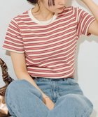 【フリークスストア/FREAK'S STORE】のマルチボーダー半袖Tシャツ【限定展開】 人気、トレンドファッション・服の通販 founy(ファニー) ファッション Fashion レディースファッション Fashion for Women トップス・カットソー Cut & Sew Tops シャツ・ブラウス・オフィスカジュアル Elegant Blouses & Button-Ups ロングTシャツ・Tシャツ Longline T-Shirts & Tees 2026年 2026 2026春夏・S/S Spring/Summer 2026 SS26 おすすめ Recommended / Our Picks キャップ Cap, Baseball Cap サロペット Overalls, Salopette サンダル Sandals, Summer Shoes デニム Denim, Jeans Material フィット Fit, Slim Fit ボーダー Border, Stripe ミュール Mule, Backless Shoes ワッフル Waffle, Waffle Knit 今季 This Season, Current Season 半袖 Short Sleeve, Half Sleeve 吸水 Absorbent, Quick-Dry 夏 Summer 春 Spring S/S・春夏 SS, Spring/Summer, Warm Season thumbnail レッド|ID: prp329100004943100 ipo3291000000037103001
