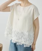 【ビアズリー/BEARDSLEY】の裾レースリネンブラウス 人気、トレンドファッション・服の通販 founy(ファニー) ファッション Fashion レディースファッション Fashion for Women トップス・カットソー Cut & Sew Tops シャツ・ブラウス・オフィスカジュアル Elegant Blouses & Button-Ups キュロット Culottes, Wide Shorts スリーブ Sleeve, Long Sleeve / Short Sleeve チェック Check, Plaid, Tartan デニム Denim, Jeans Material フェミニン Feminine, Girly フレンチ French, French Style リネン Linen, Linen Fabric リボン Ribbon, Bow レース Lace, Lace Fabric 再入荷 Restock / Back in Stock おすすめ Recommended / Our Picks thumbnail アイボリー|ID: prp329100004943103 ipo3291000000037103030