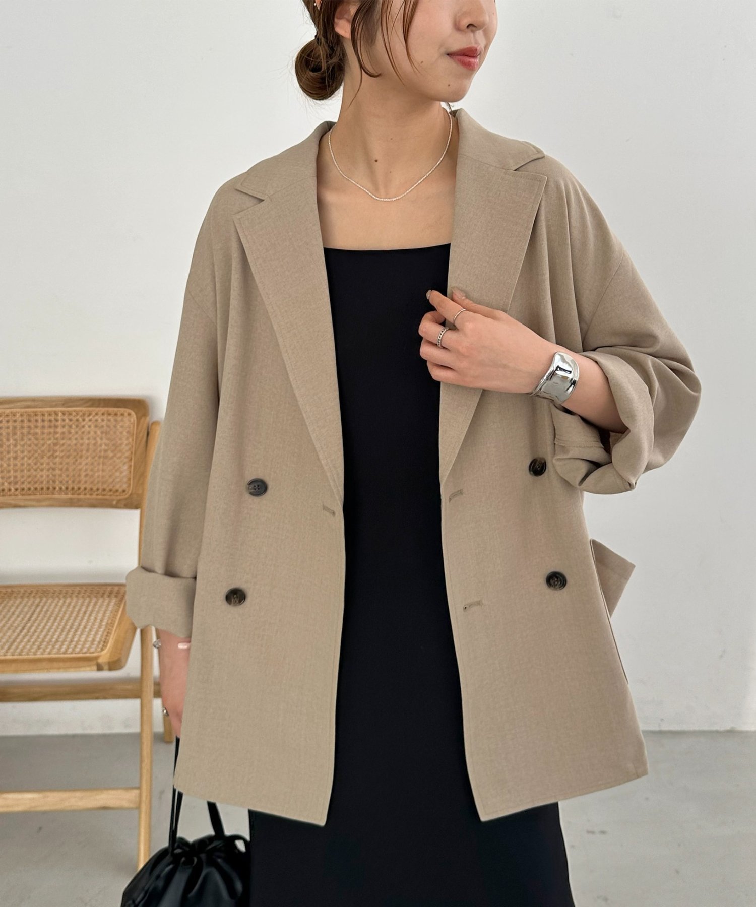 【ディスコート/Discoat】の【ユニセックス】テックリネンビッグシャツジャケット《WEB限定カラーあり》 人気、トレンドファッション・服の通販 founy(ファニー) 　ファッション　Fashion　レディースファッション　Fashion for Women　アウター　Coat / Outerwear Collection　レディースジャケット・軽アウター　Jackets　春　Spring　秋　Autumn　ジャケット　Jacket, Outerwear　とろみ　Fluid, Flowy Fabric　タンク　Tank Top, Sleeveless Top　半袖　Short Sleeve, Half Sleeve　リネン　Linen, Linen Fabric　ロング　Long, Long-Length　ワイド　Wide, Wide Fit　おすすめ　Recommended / Our Picks　 other-1|ID: prp329100004943104 ipo3291000000037103044