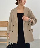 【ディスコート/Discoat】の【ユニセックス】テックリネンビッグシャツジャケット《WEB限定カラーあり》 人気、トレンドファッション・服の通販 founy(ファニー) ファッション Fashion レディースファッション Fashion for Women アウター Coat / Outerwear Collection レディースジャケット・軽アウター Jackets 春 Spring 秋 Autumn ジャケット Jacket, Outerwear とろみ Fluid, Flowy Fabric タンク Tank Top, Sleeveless Top 半袖 Short Sleeve, Half Sleeve リネン Linen, Linen Fabric ロング Long, Long-Length ワイド Wide, Wide Fit おすすめ Recommended / Our Picks thumbnail ライトベージュ|ID: prp329100004943104 ipo3291000000037103045