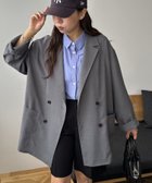 【ディスコート/Discoat】の【ユニセックス】テックリネンビッグシャツジャケット《WEB限定カラーあり》 グレー|ID: prp329100004943104 ipo3291000000037245539