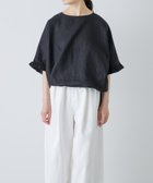 【かぐれ/kagure / URBAN RESEARCH】のリネンフリルスリーブプルオーバー 人気、トレンドファッション・服の通販 founy(ファニー) ファッション Fashion レディースファッション Fashion for Women トップス・カットソー Cut & Sew Tops カジュアルプルオーバー・ニットトップス Pullovers & Knit Tops / Casual Pullovers 2026年 2026 2026春夏・S/S Spring/Summer 2026 SS26 おすすめ Recommended / Our Picks サロペット Overalls, Salopette ストレート Straight, Straight Cut ドローコード Drawcord, Drawstring Cord フリル Frill, Ruffle ブラウジング Blouson Silhouette, Cinched Waist ボトム Bottoms, Lower Wear リネン Linen, Linen Fabric ワイド Wide, Wide Fit 夏 Summer S/S・春夏 SS, Spring/Summer, Warm Season thumbnail ブラック|ID: prp329100004943106 ipo3291000000037103081