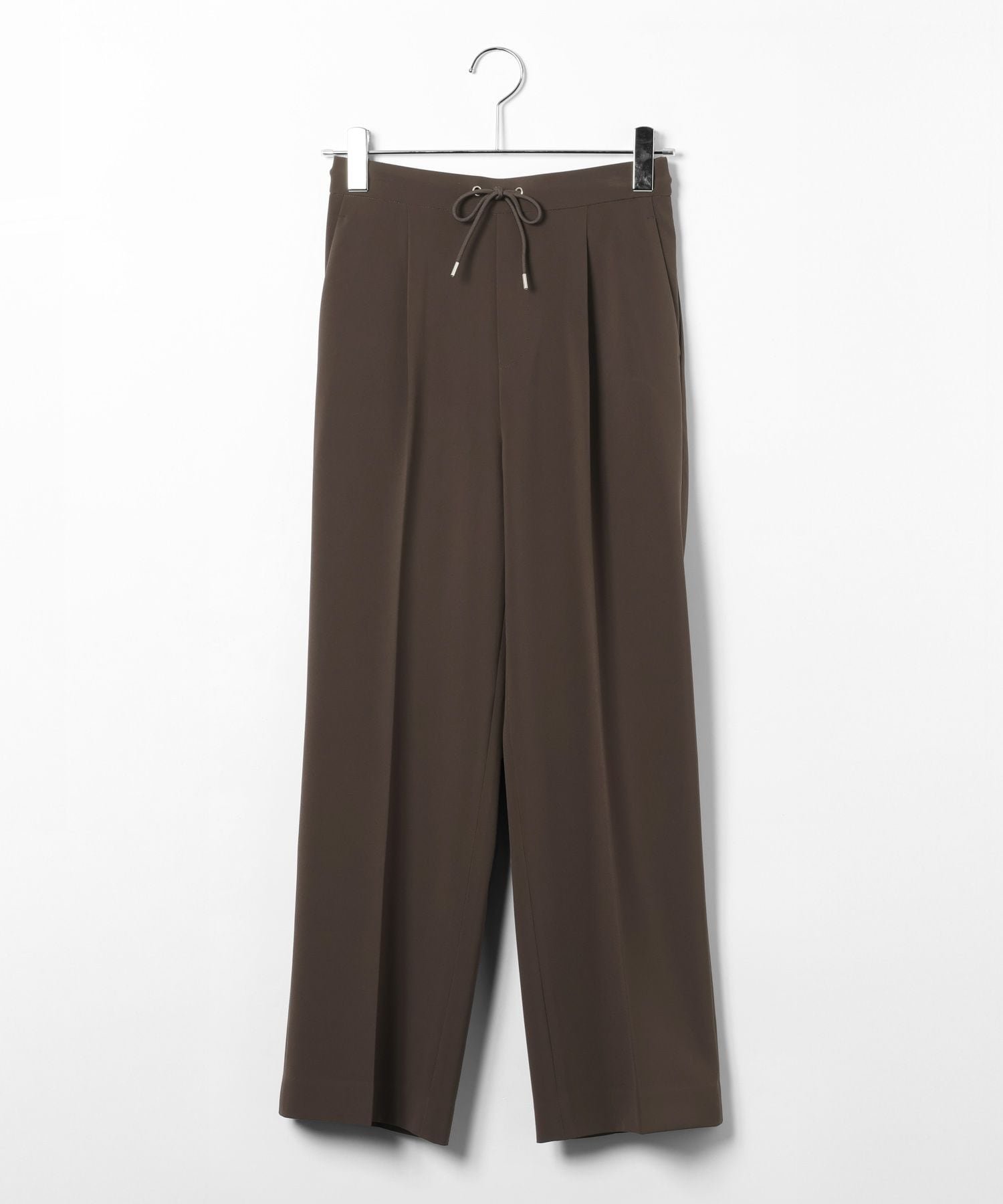 【グローバルワーク/GLOBAL WORK】のウツクシルエットDRYイージーパンツ/636550 インテリア・キッズ・メンズ・レディースファッション・服の通販 founy(ファニー) 　ファッション　Fashion　レディースファッション　Fashion for Women　パンツ　Pants & Trousers　アクセサリー　Fashion Accessories　ギャザー　Gathered, Ruffled　吸水　Absorbent, Quick-Dry　ジャケット　Jacket, Outerwear　ストレッチ　Stretch, Stretchy Fabric　ストレート　Straight, Straight Cut　センター　Center, Center Line　ダブル　Double, Double-Breasted　メタル　Metal, Metal Parts　楽ちん　Easy Fit, Comfortable　おすすめ　Recommended / Our Picks　ビジネス 仕事 通勤　Business / Work / Commuting　ブラウン58|ID: prp329100004943109 ipo3291000000037103110